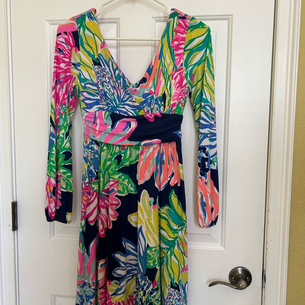 Floral Long Sleeve Dress